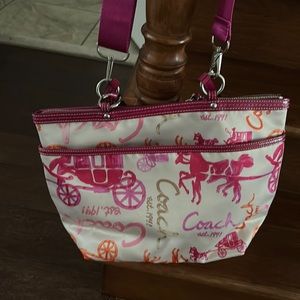 Coach small tote bag